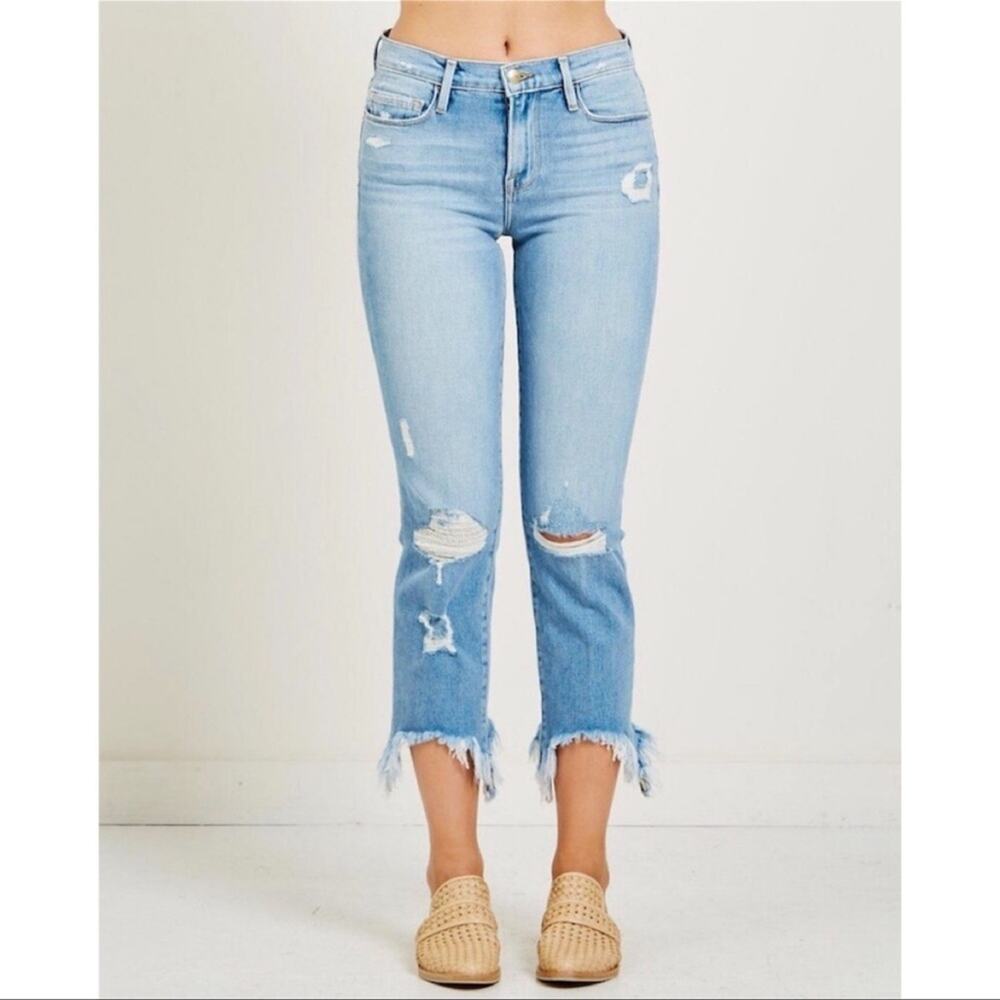 FRAME | Le Nouveau Straight Stiletto Hem Belding